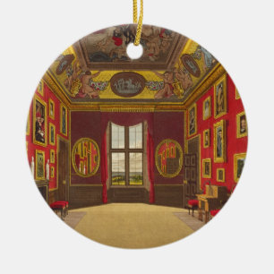 Ornement Rond En Céramique Closet du Roi, château de Windsor, 'de recherche