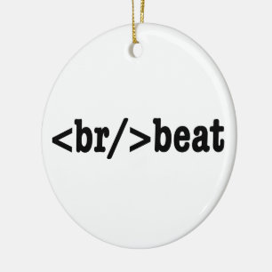 Ornement Rond En Céramique code HTML breakbeat