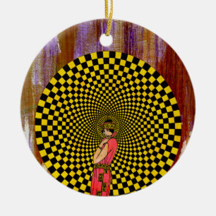 Ornement Rond En Céramique Daliance de Michael Moffa