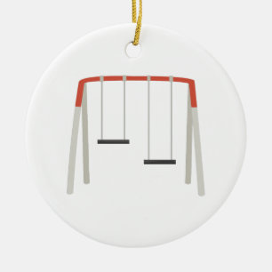 Ornement Rond En Céramique Ensemble d'oscillation