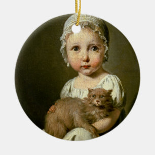 Ornement Rond En Céramique Gabrielle Arnault (1811-72) 1813 (huile sur la