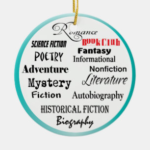 Ornement Rond En Céramique Groupe De Lecture Tant De Choix