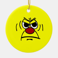 Grumpey face en colère