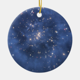 Ornement Rond En Céramique Image 1 de gisement d'étoile de Hubble