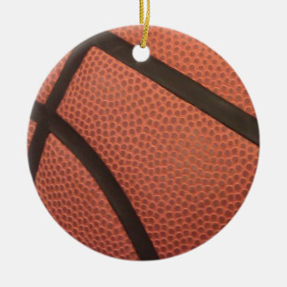 Ornement Rond En Céramique Image de sport de basket-ball