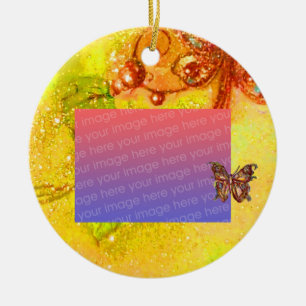 Ornement Rond En Céramique JARDIN DU Modèle photo PERDU OMBRE