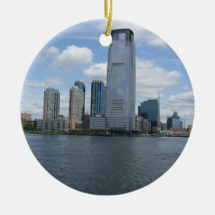 Ornement Rond En Céramique Jersey City