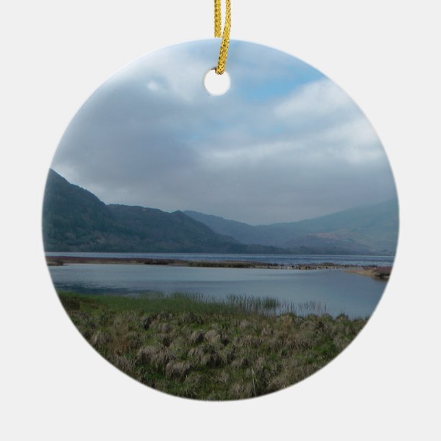 Ornement Rond En Céramique Killarney Irlande (Devant)