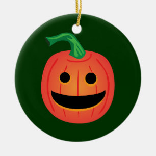 Ornement Rond En Céramique Kine de Halloween
