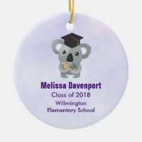 Koala mignon dans une classe de casquette