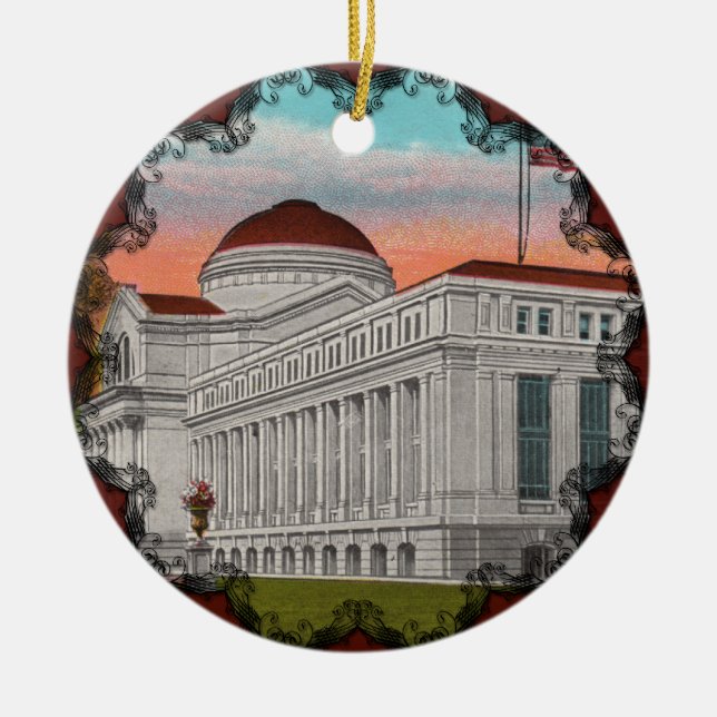 Ornement Rond En Céramique La Galerie nationale de l'ornement d'art (Devant)