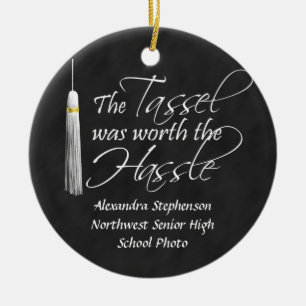 Ornement Rond En Céramique Le gland a valu la dispute