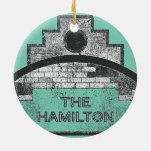 Ornement Rond En Céramique le hamilton