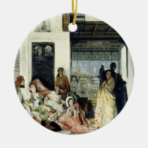Ornement Rond En Céramique Le harem
