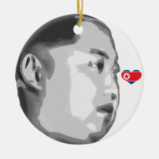 Ornement Rond En Céramique Le Jong-ONU de Kim