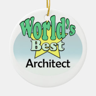 Ornement Rond En Céramique Le meilleur architecte du monde