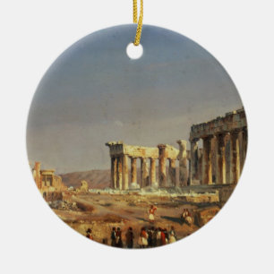 Ornement Rond En Céramique Le parthenon, 1863