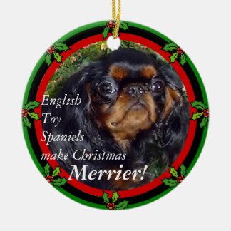 Ornement Rond En Céramique Le Roi Charles Christmas Ornament