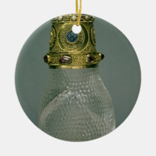 Ornement Rond En Céramique Le vase d'Alienor, du trésor de Saint-De