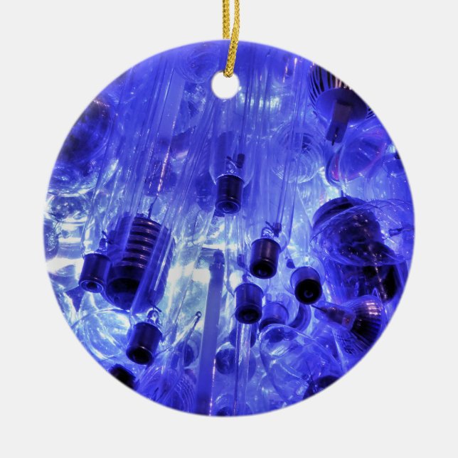 ORNEMENT ROND EN CÉRAMIQUE LUMIÈRES (Devant)