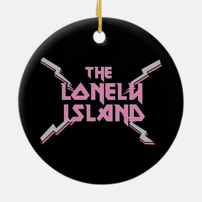 Ornement Rond En Céramique Métal 2 (Dos)