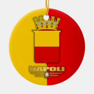 Ornement Rond En Céramique Napoli (Naples)