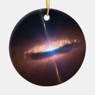 Ornement Rond En Céramique NASA SIG10-012 Disk Galaxy