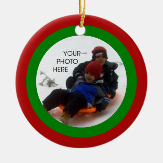 Ornement Rond En Céramique Noël de Scribbleprint