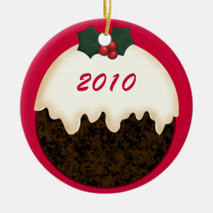 Ornement Rond En Céramique Organisation de vacances de la chèvre de Toggenbur