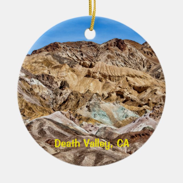 Ornement Rond En Céramique Palette Artistes (Devant)