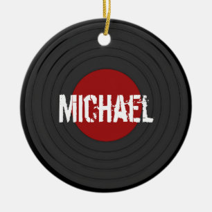 Ornement Rond En Céramique Petit pain de la roche N