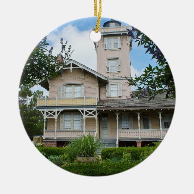 Ornement Rond En Céramique Phare d'admission de Hereford (Devant)