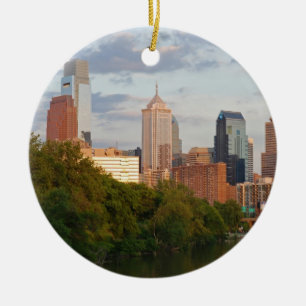 Ornement Rond En Céramique Philly été