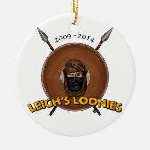 Ornement Rond En Céramique Relisez l'ornement