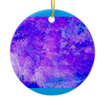 Sérénité violet bleu