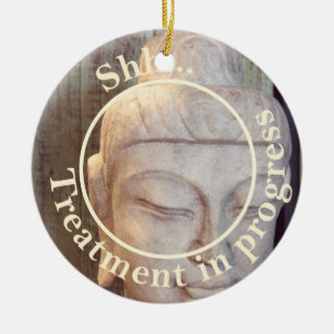 Ornement Rond En Céramique Siddhartha Gautama Photo