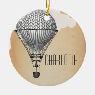 Ornement Rond En Céramique Steampunk