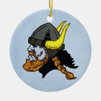 Ornement Rond En Céramique Suédois norvégien scandinave Viking