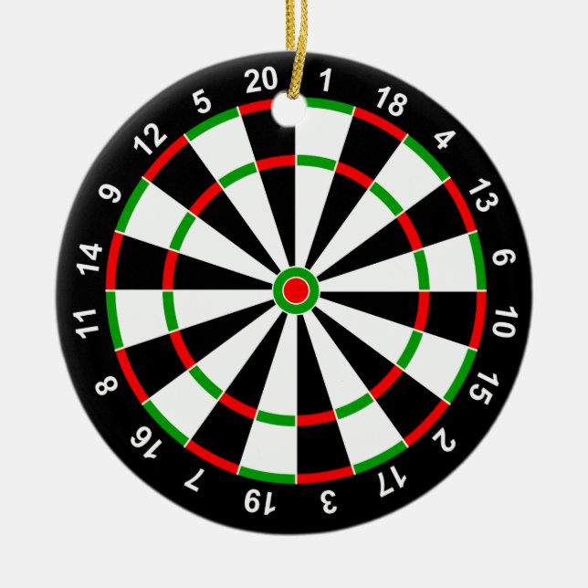 Ornement Rond En Céramique Tableau (Devant)