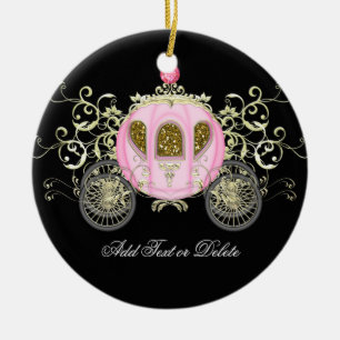 Ornement Rond En Céramique Transport royal - SRF