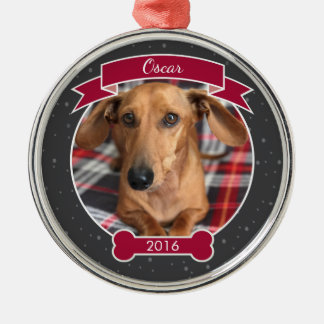 Ornement rond en métal