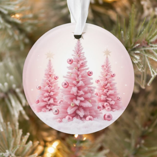 Ornement Rose de Noël (Arbre)
