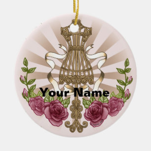 Ornement Roses de mannequin