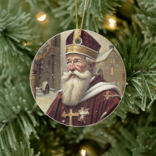 Ornement Saint Nicolas (Arbre)