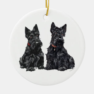 Ornement Scottie Dogs