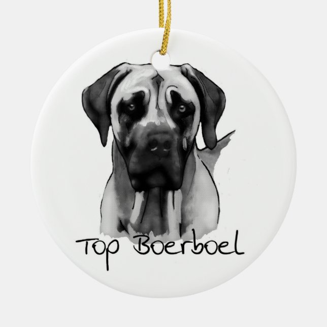 Ornement supérieur de Boerboel (Devant)