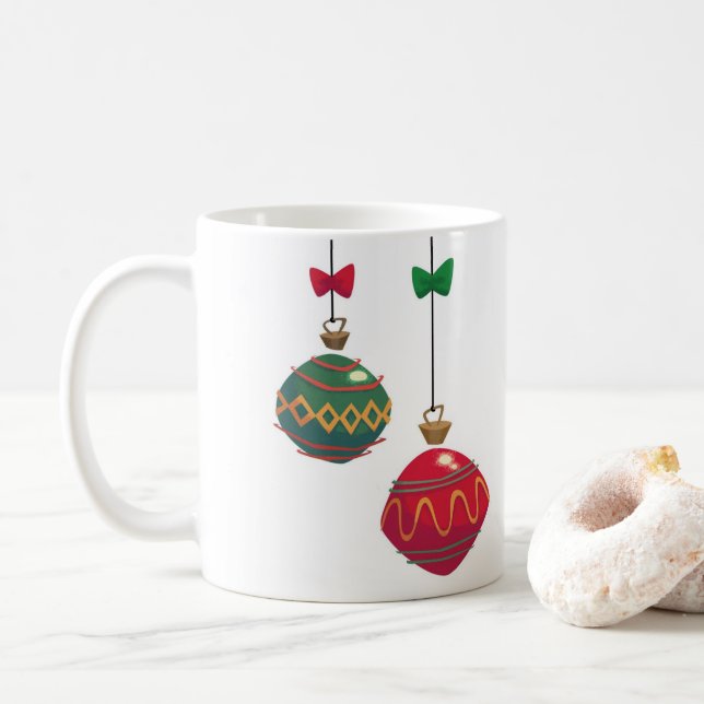 Ornement / Tasse (Avec donut)