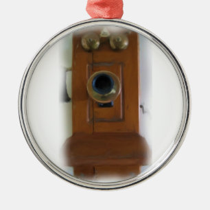 Ornement téléphonique vintage