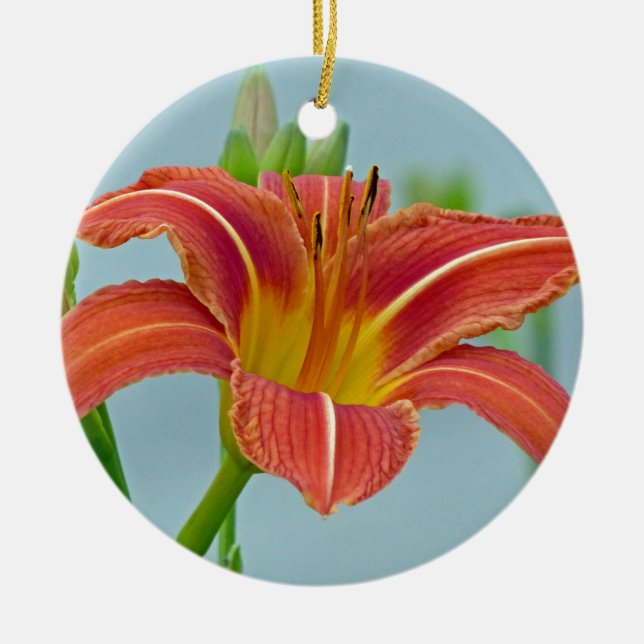 Ornement Tiger Daylily (Devant)