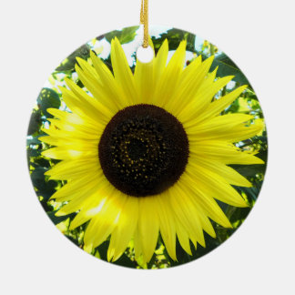 Ornement tournesol ensoleillé
